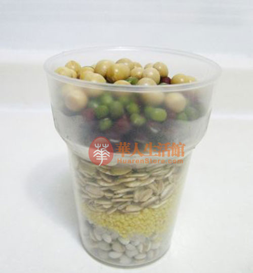 九阳豆浆机食谱-五谷酸奶豆浆