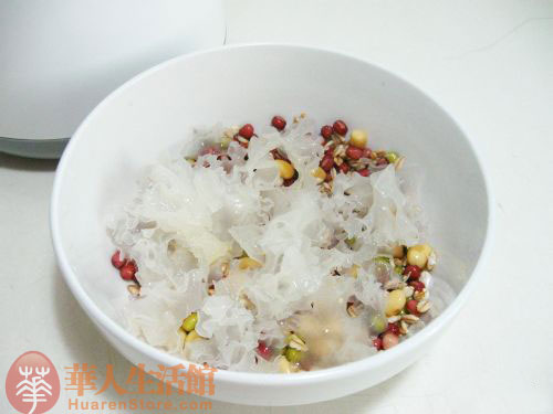 九阳豆浆机食谱-五谷酸奶豆浆4