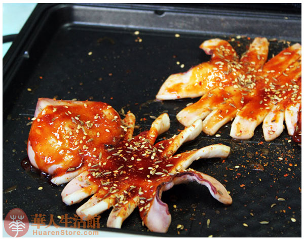 利仁电饼铛食谱制作铁板鱿鱼