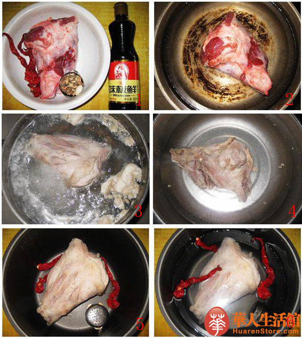 美的电压力锅卤肘子做法