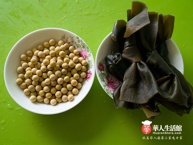 电压力锅食谱-海带排骨汤1
