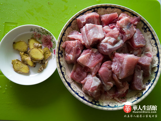 电压力锅食谱-海带排骨汤2
