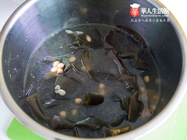 电压力锅食谱-海带排骨汤6