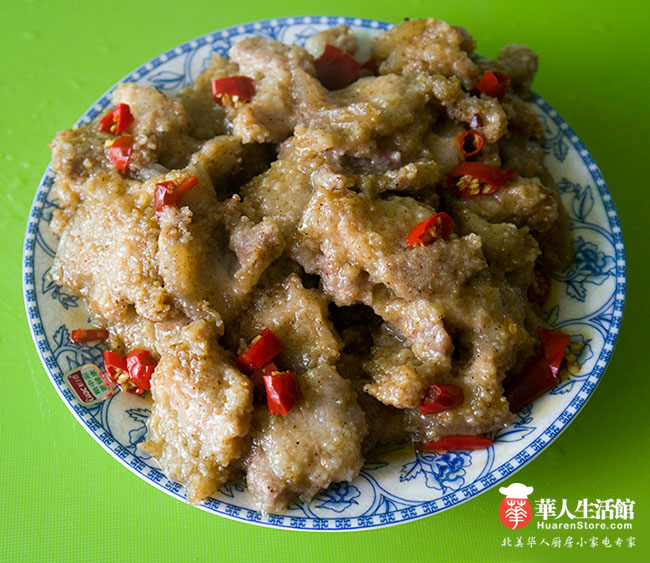 电压力锅食谱-粉蒸肉5