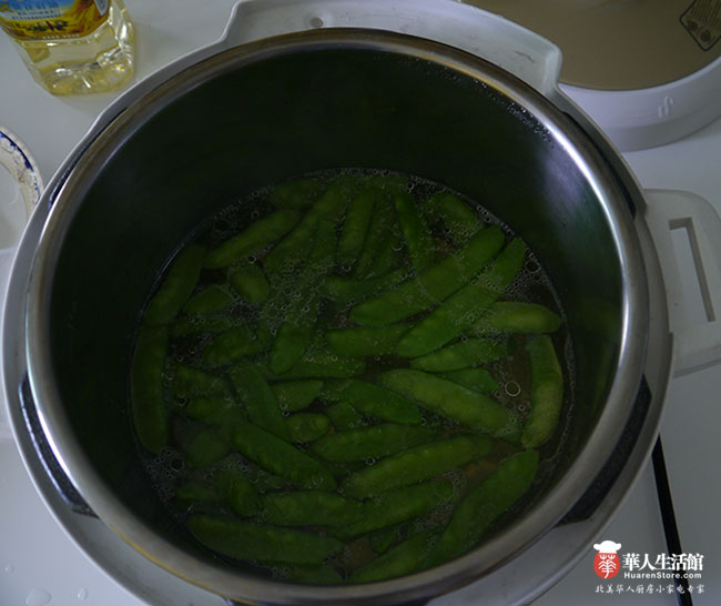 电压力锅食谱-清炒荷兰豆3