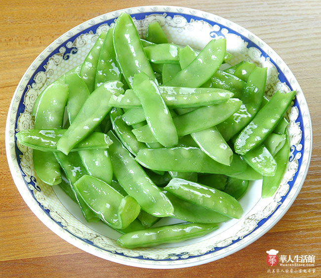 电压力锅食谱-清炒荷兰豆4