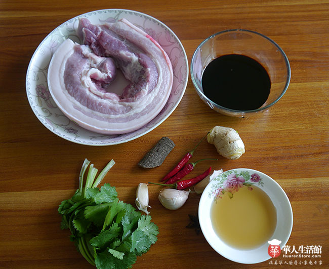 电压力锅食谱-豆角干焖五花肉1