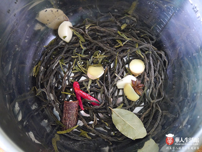 电压力锅食谱-豆角干焖五花肉5