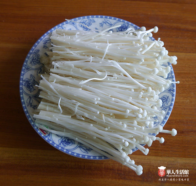 电高压锅食谱-凉拌金针菇2