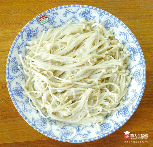 电高压锅食谱-凉拌金针菇4