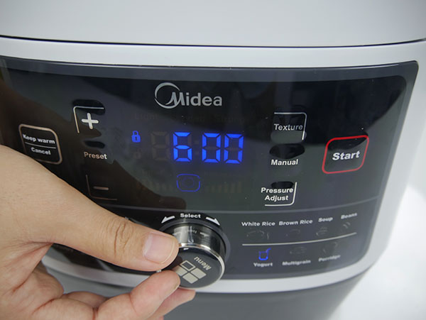 Midea MY-SS6062 Power 8-in-1 Multi-Functional Programmable Pressure Cooker