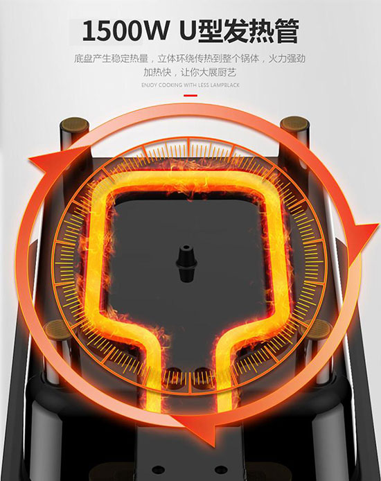 美国利仁电火锅DHG-ZY510