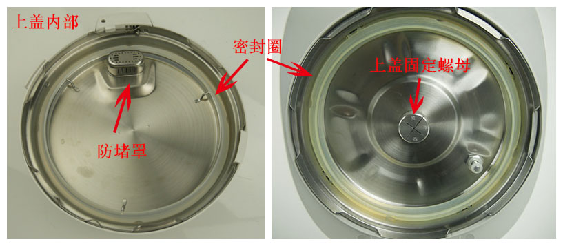 上盖内部