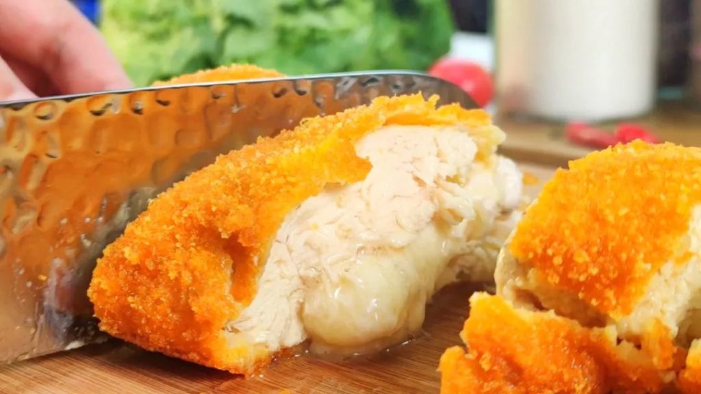 爱仕达铁锅做的芝士鸡排