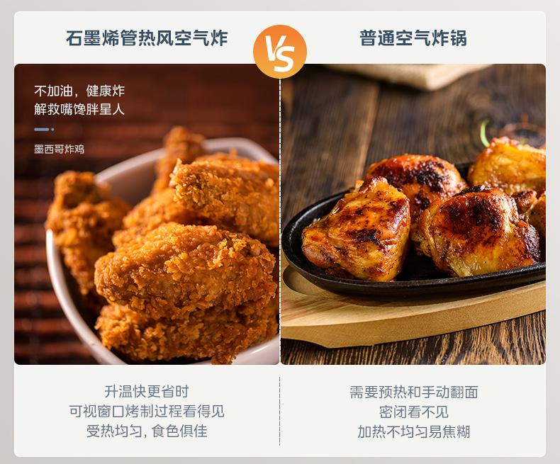 美的微蒸烤炸一体机空气炸