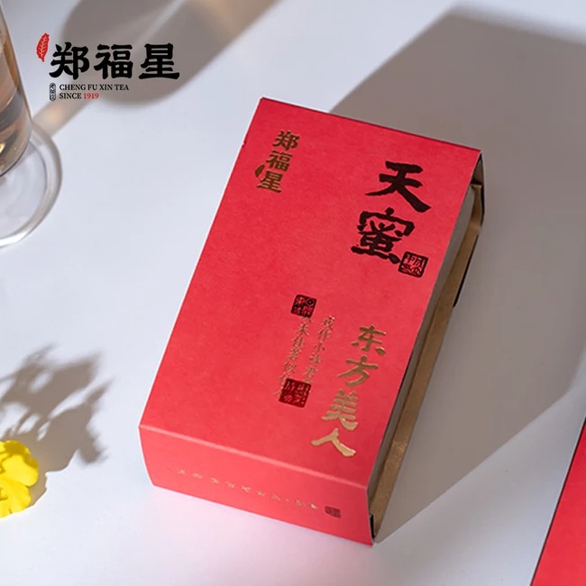 【中国直邮,时效10-15天】台湾百年郑福星天蜜 东方美人茶乌龙茶-50g
