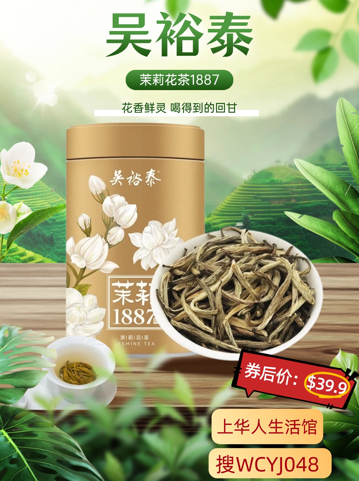 在北美，想喝中国茶在哪买？中国茶双十一专场最高立省30刀，闭眼入厨房有约