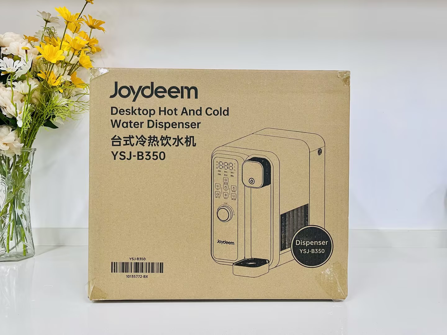 Joydeem冷热饮水机测评：1秒烧开水，水温随你调，还可制冰水，幸福感拉满厨房有约