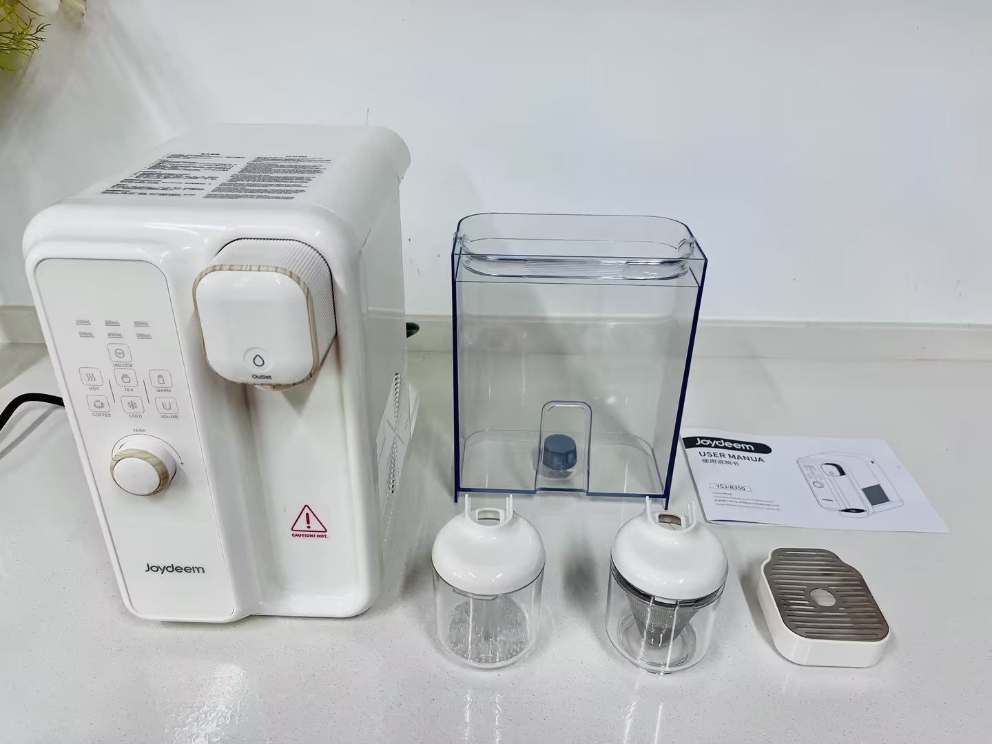 Joydeem冷热饮水机测评：1秒烧开水，水温随你调，还可制冰水，幸福感拉满厨房有约