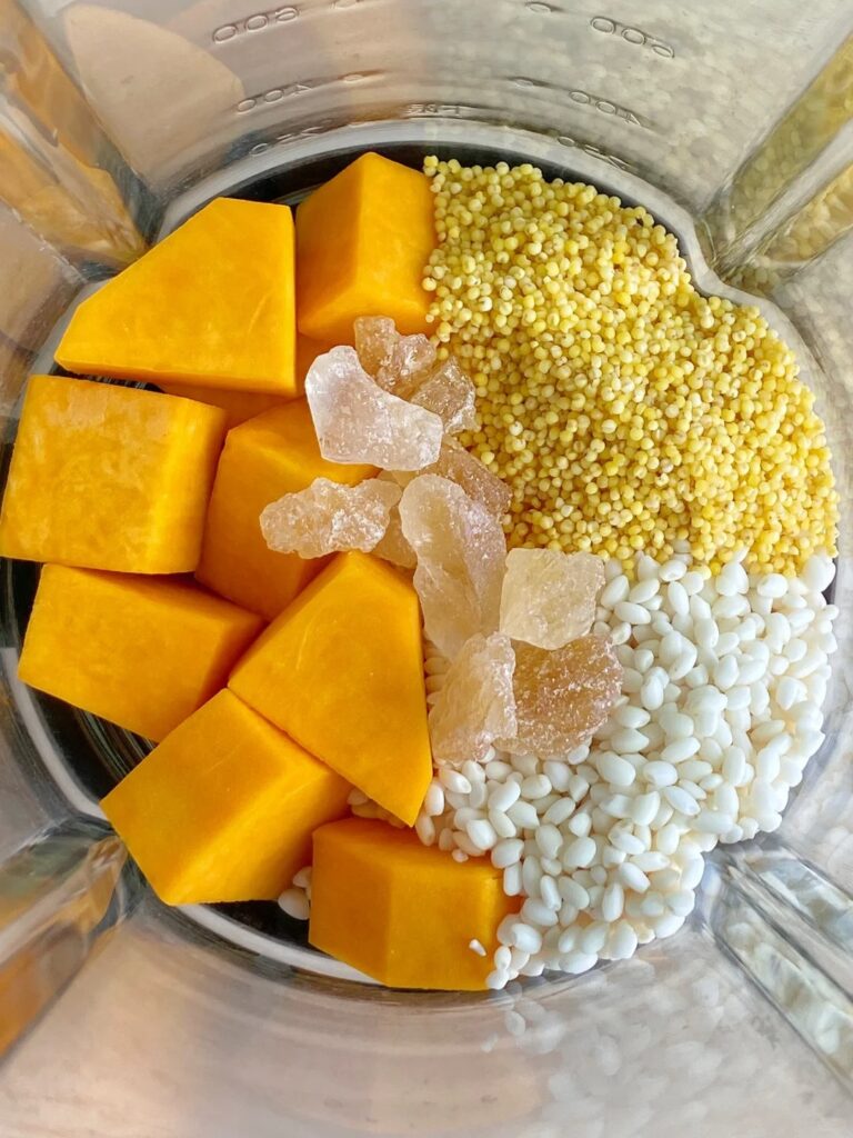 小米南瓜米糊