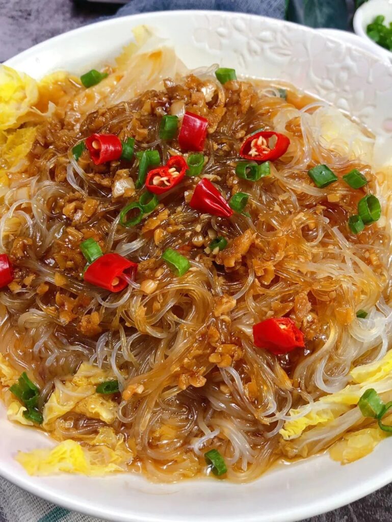 蒜蓉粉丝蒸白菜