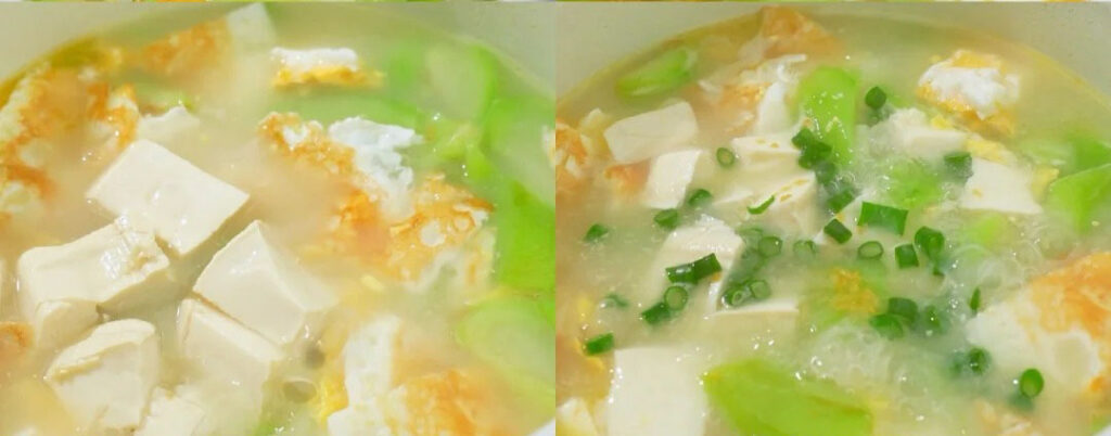 丝瓜三鲜汤