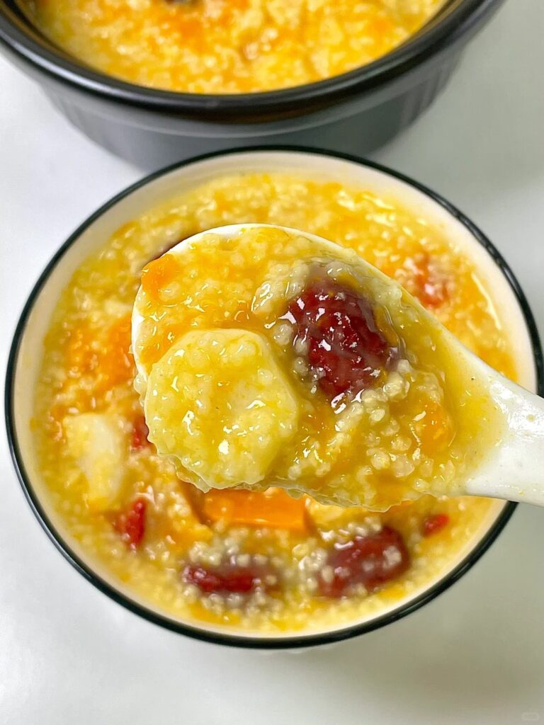 南瓜山药小米粥