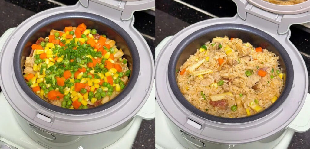 春笋腊肠焖饭