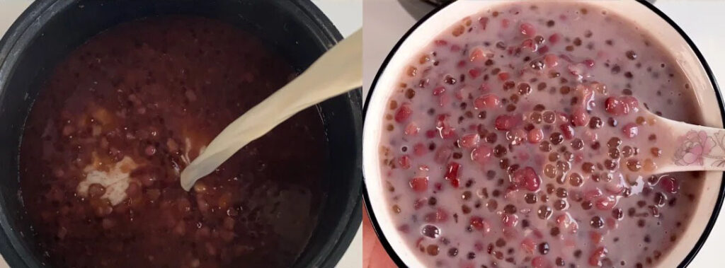 润颜红豆西米露