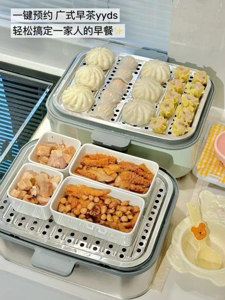 北鼎电蒸锅预约蒸早餐