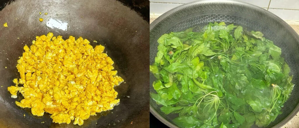 荠菜鸡蛋饺子