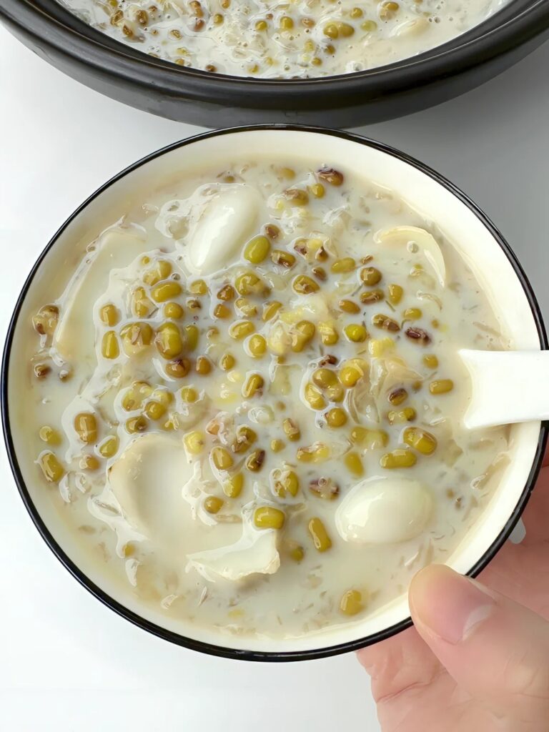 银耳绿豆羹