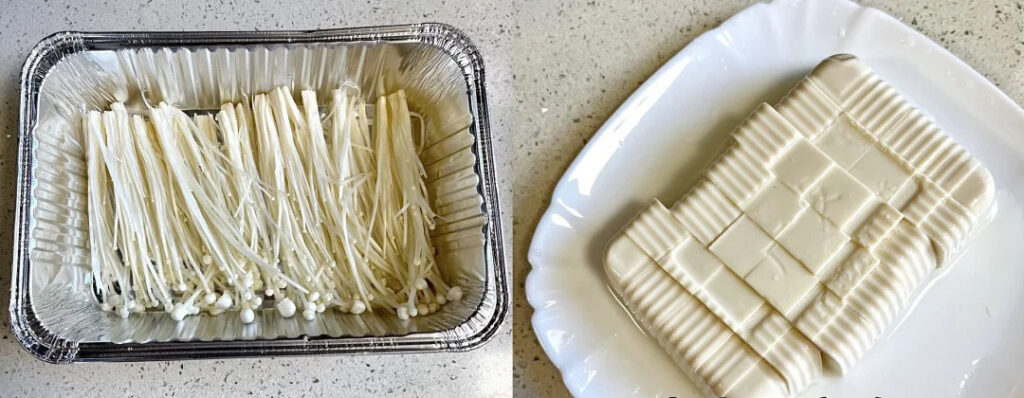 锡纸烤豆腐