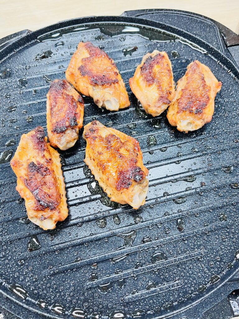 利仁电饼铛烤鸡翅