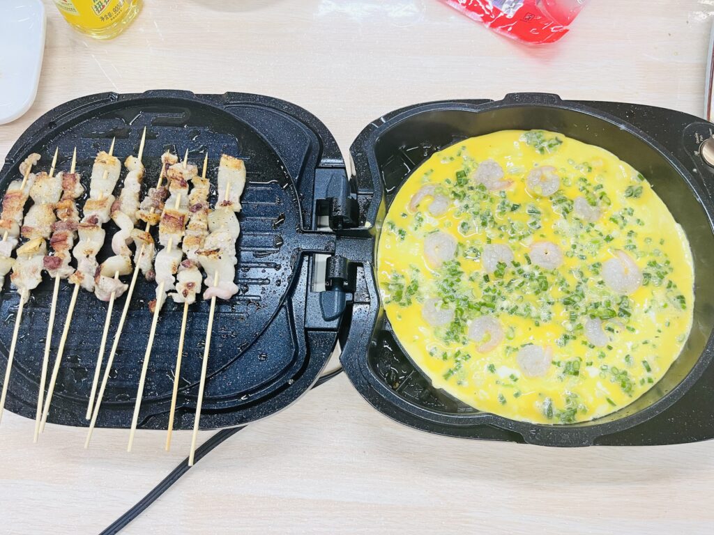 利仁电饼铛DIY烧烤