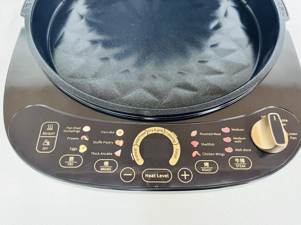利仁电饼铛功能面板