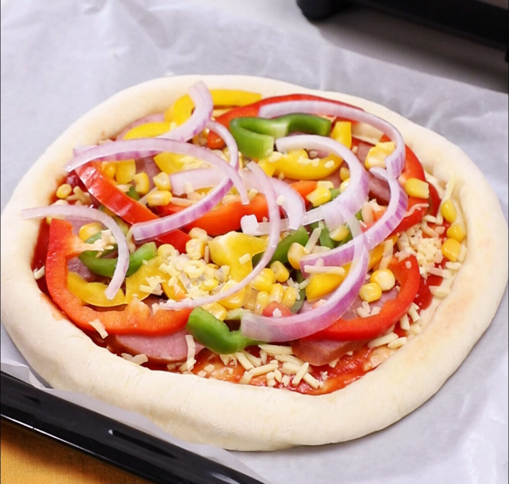 香肠/牛肉时蔬披萨