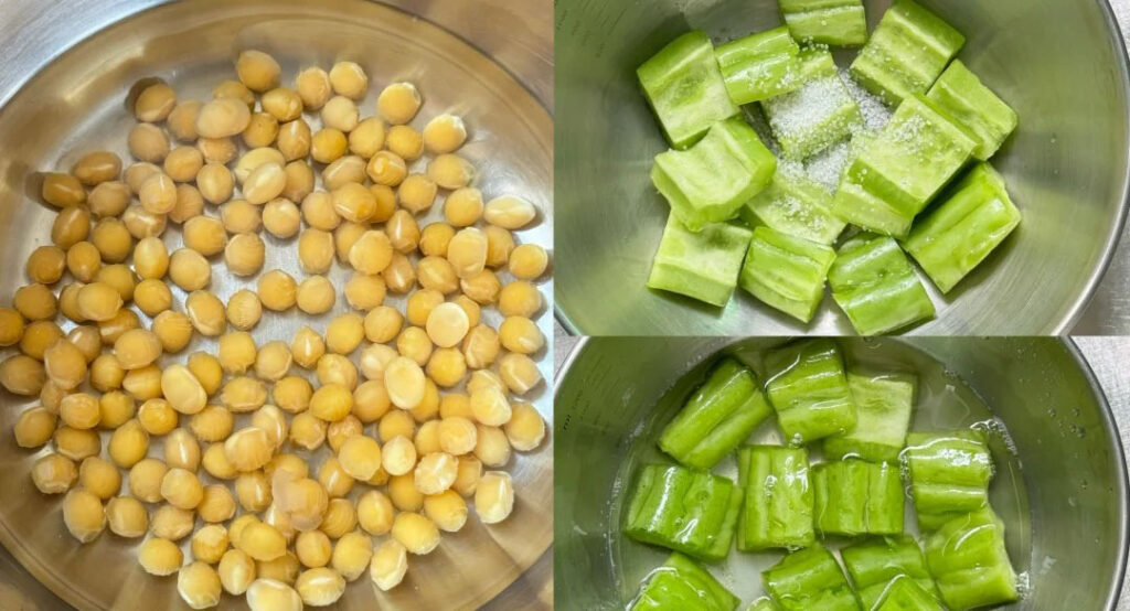 排骨苦瓜黄豆汤