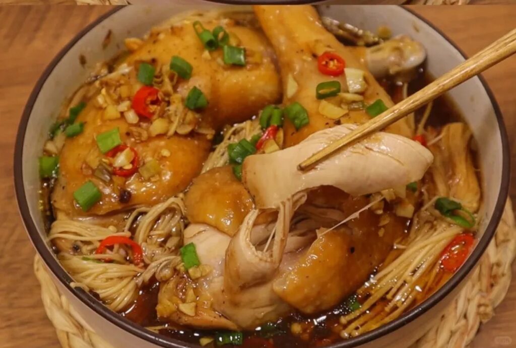酱汁鸡腿