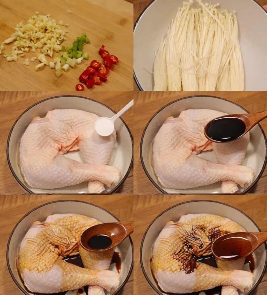 酱汁鸡腿