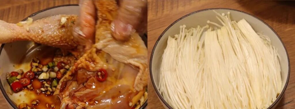 酱汁鸡腿