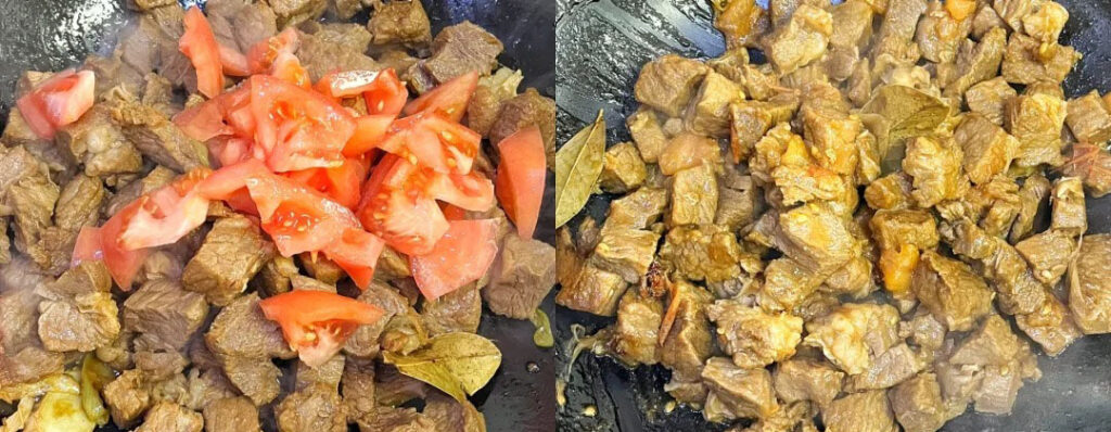 番茄土豆炖牛腩