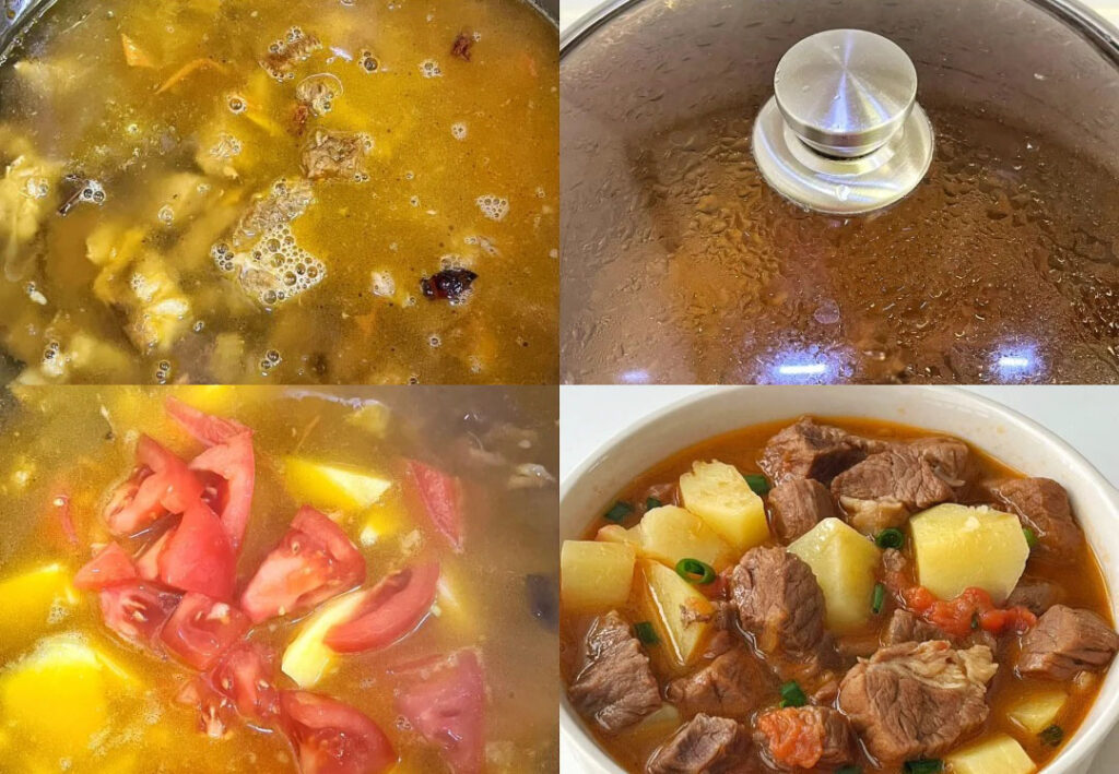 番茄土豆炖牛腩