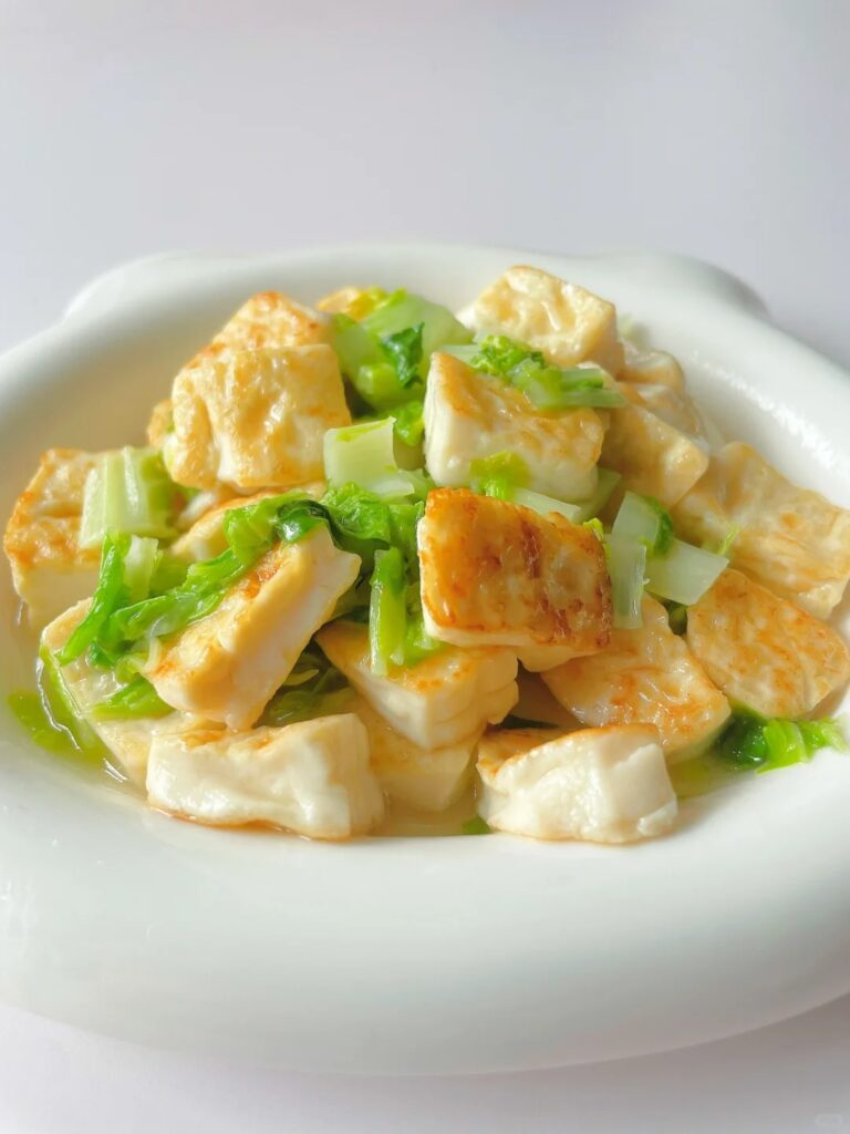 白菜烧豆腐