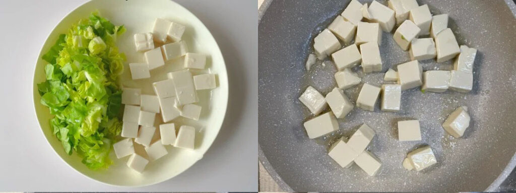 白菜烧豆腐