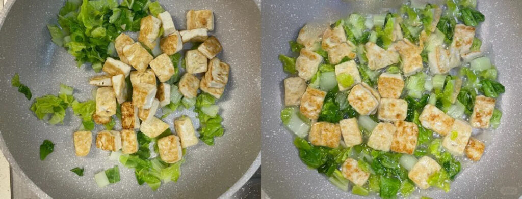 白菜烧豆腐
