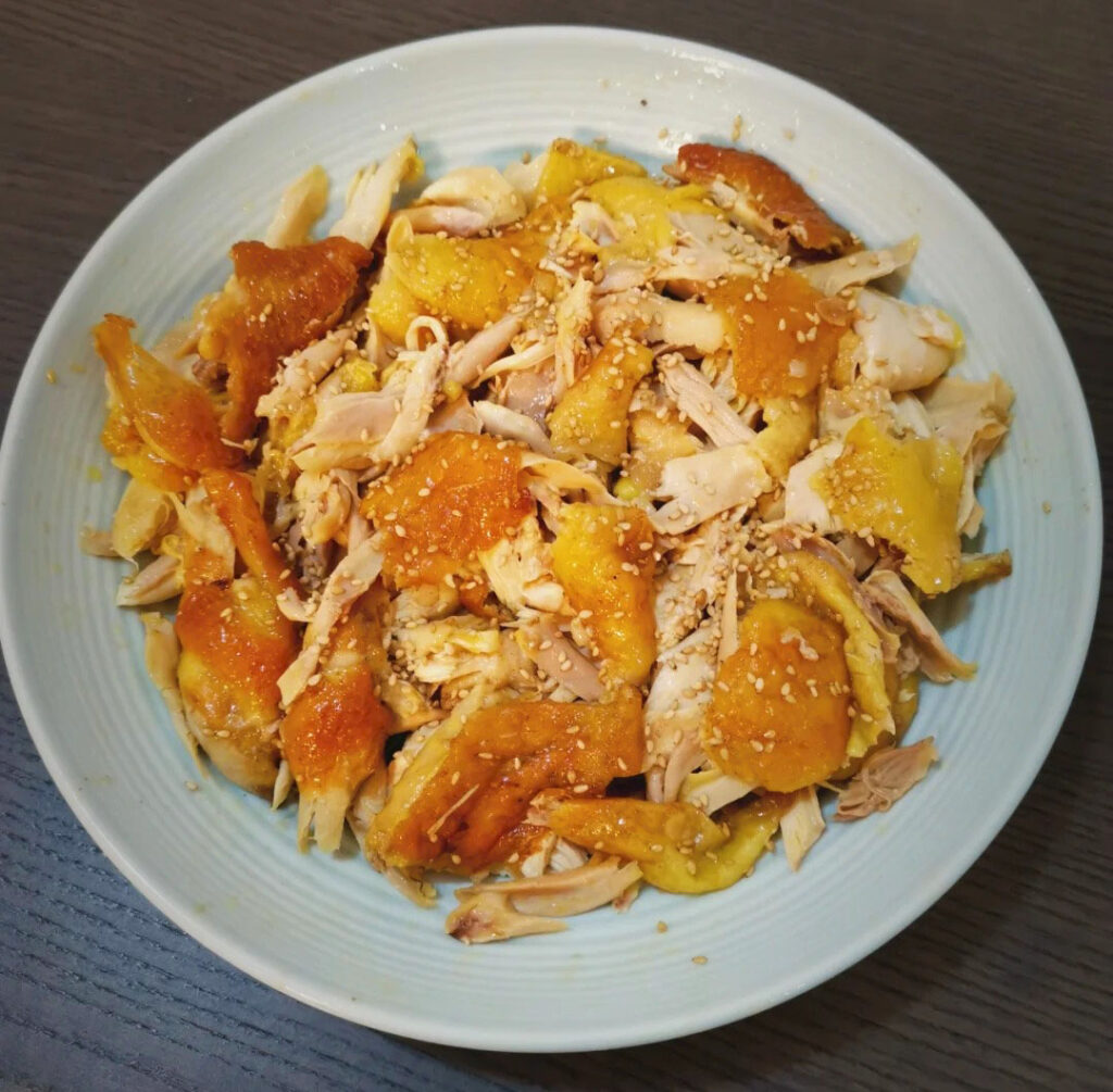 盐焗手撕鸡