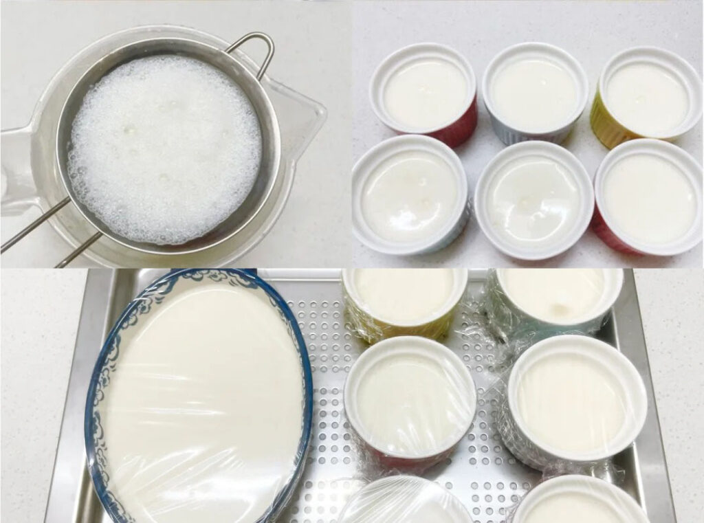 红豆双皮奶