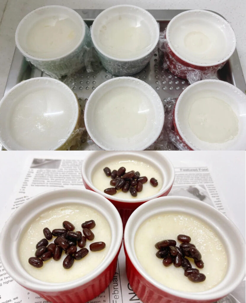 红豆双皮奶