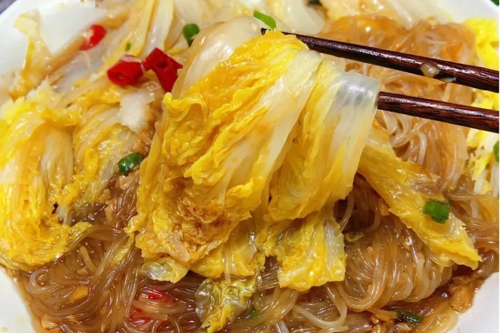 蒜蓉粉丝蒸白菜